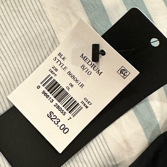 ✨2/$10✨ Bundle Black and White Bikini- No Boundaries Top and Aqua Green Bottoms. - Picture 3 of 4